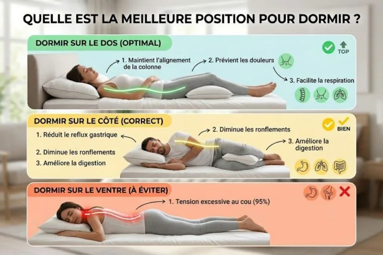 meilleure position pour dormir